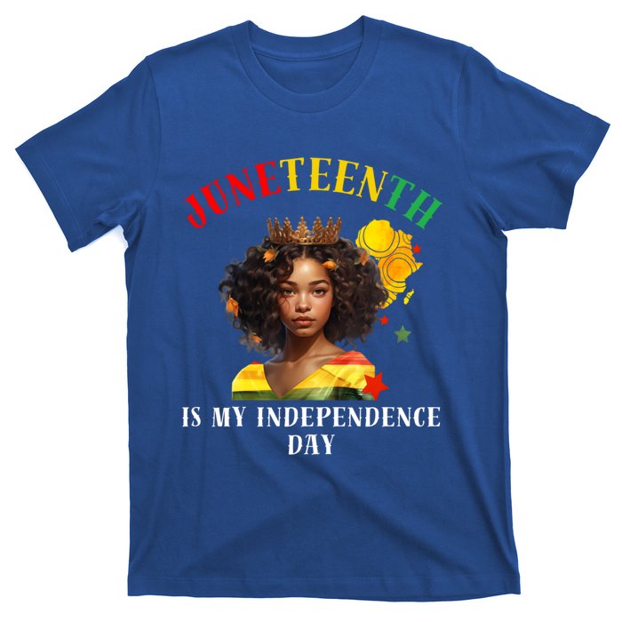 Junenth Is My Independence Day Graphic 2024 Gift T-Shirt