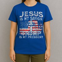 Jesus Is My Savior Trump Is My President T-Shirt