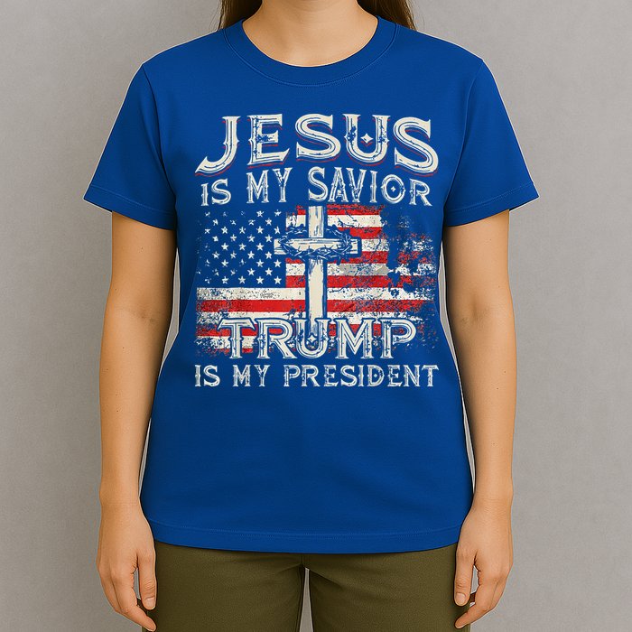 Jesus Is My Savior Trump Is My President T-Shirt