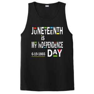 juneteenth is my independence day Black African American PosiCharge Competitor Tank