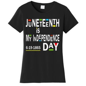 juneteenth is my independence day Black African American Women's T-Shirt