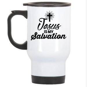 Jesus Is My Salvation Stainless Steel Travel Mug