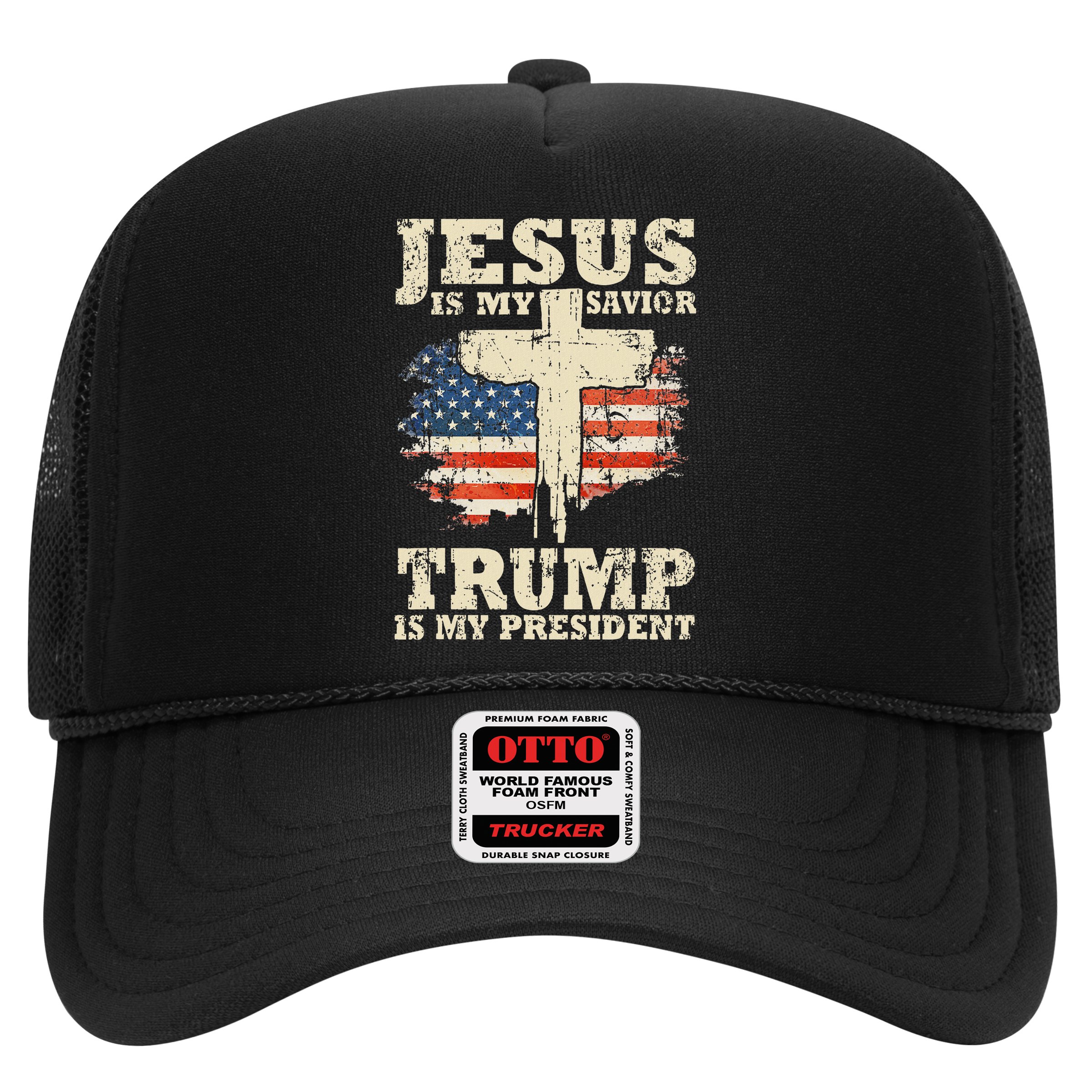 Jesus Is My Savior Trump Is My President Hat