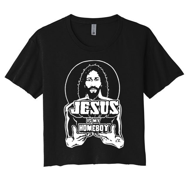 Jesus Is My Homeboy Crop Top
