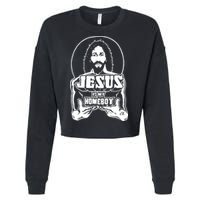 Jesus Is My Homeboy Cropped Pullover Crew