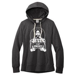 Jesus Is My Homeboy Women's Fleece Hoodie