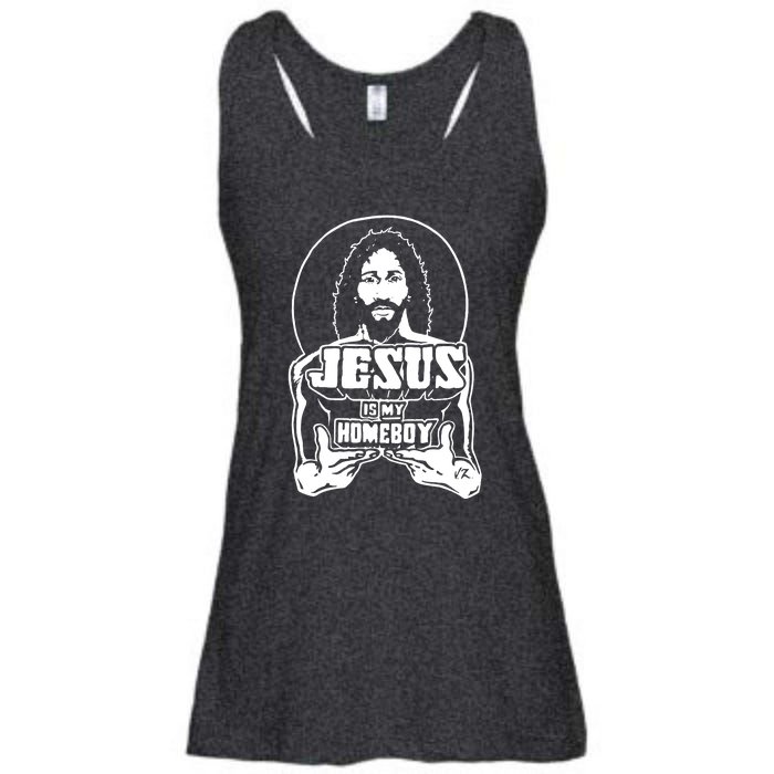 Jesus Is My Homeboy Ladies Essential Flowy Tank