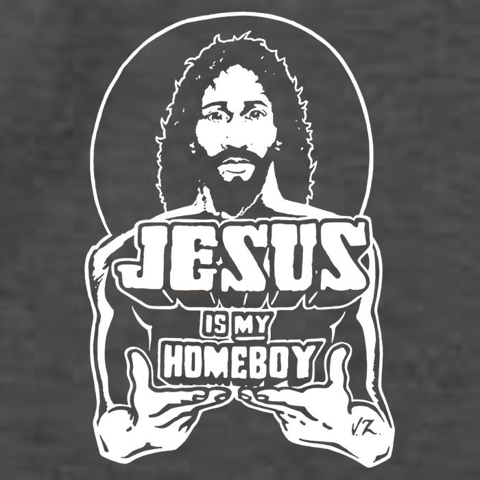 Jesus Is My Homeboy Vector Backpack