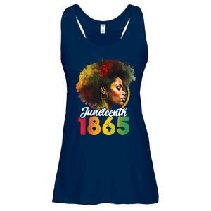 Juneteenth Is My Independence Day Womens Black Pride Ladies Essential Flowy Tank