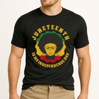 Juneteenth Is My Independence Day Black Female Pride Cooling Performance Crew T-Shirt