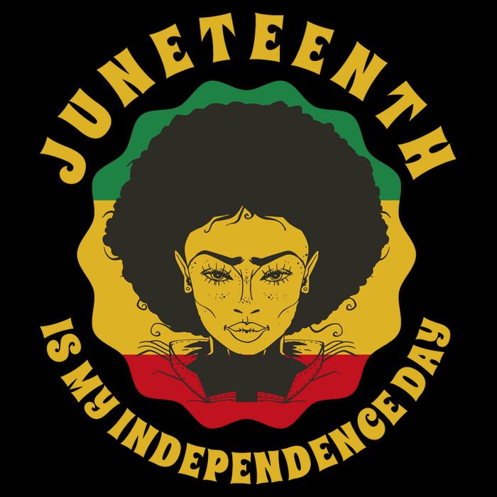 Juneteenth Is My Independence Day Black Female Pride 16 in Basic Backpack