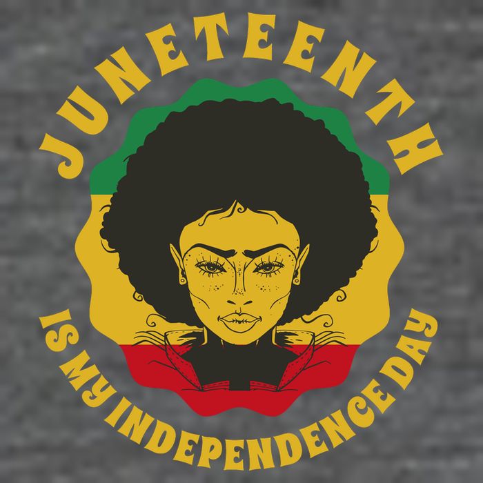 Juneteenth Is My Independence Day Black Female Pride Zip Tote Bag