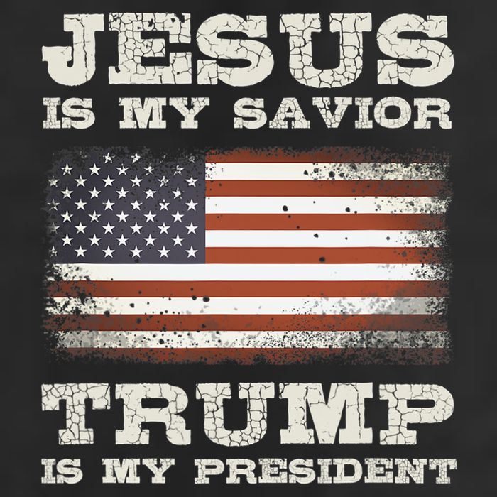 Jesus Is My Savior Trump Is My President Adult Drive Performance Visor