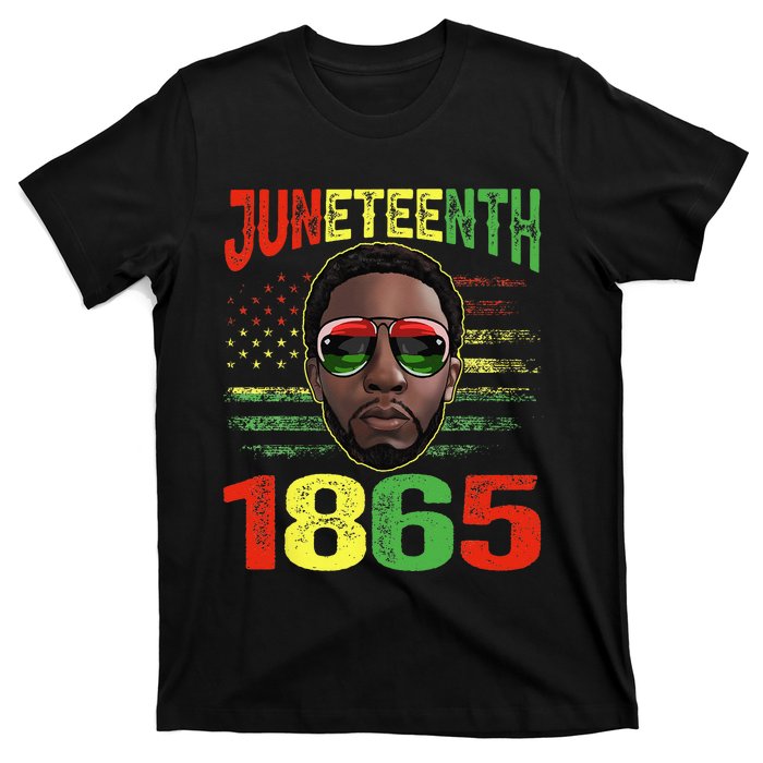 Juneteenth Is My Independence Day Black King Fathers Day T-Shirt