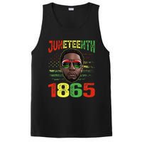 Juneteenth Is My Independence Day Black King Fathers Day PosiCharge Competitor Tank