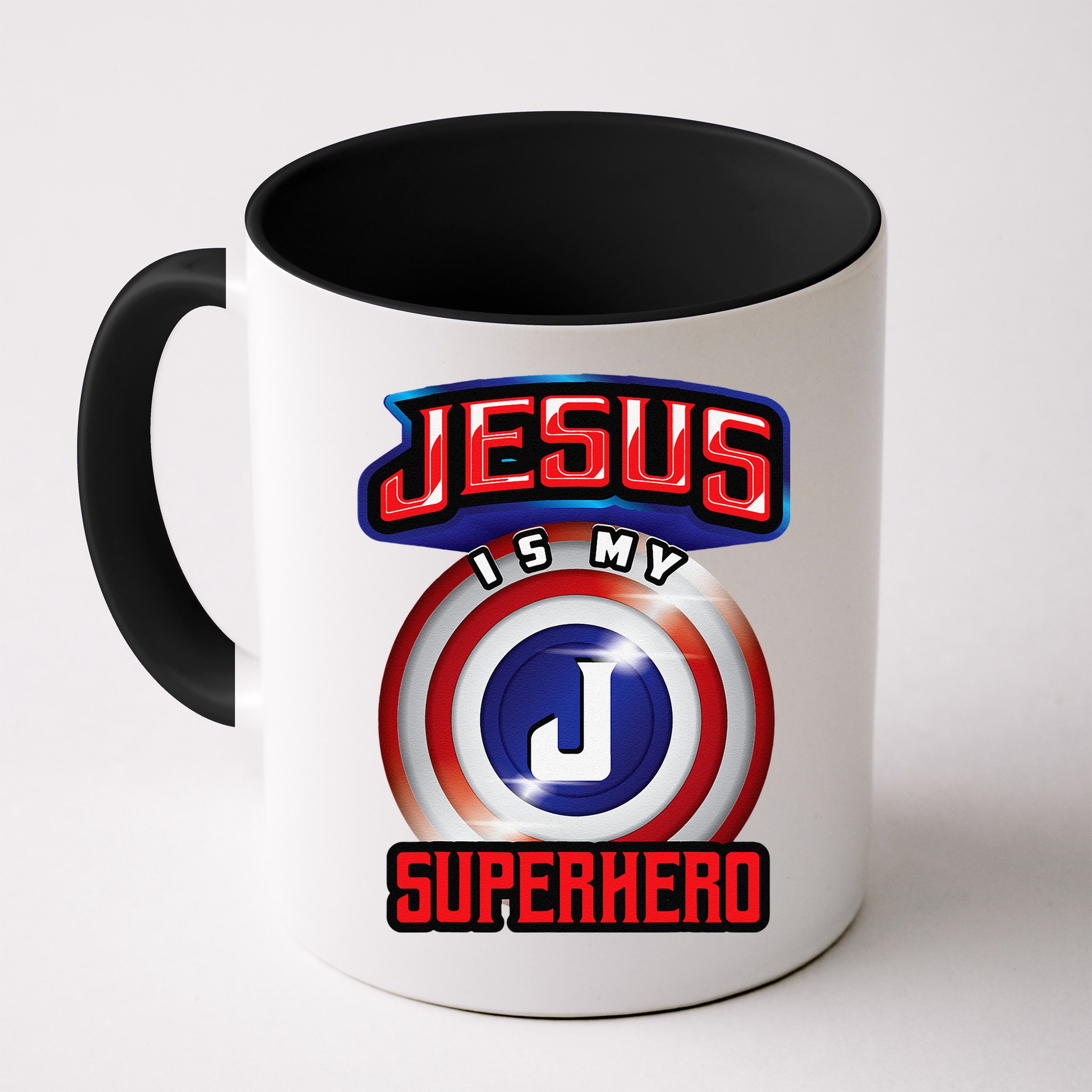 Jesus Is My Superhero Cute Powerful Christian Gift Mug