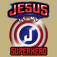Jesus Is My Superhero Cute Powerful Christian Gift Cooling Performance Crew T-Shirt