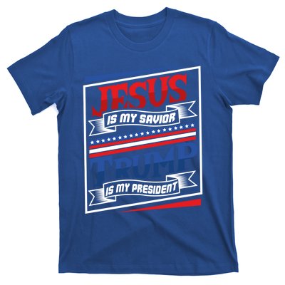 Jesus Is My Savior Trump Is My President Elections 2020 Gift T-Shirt