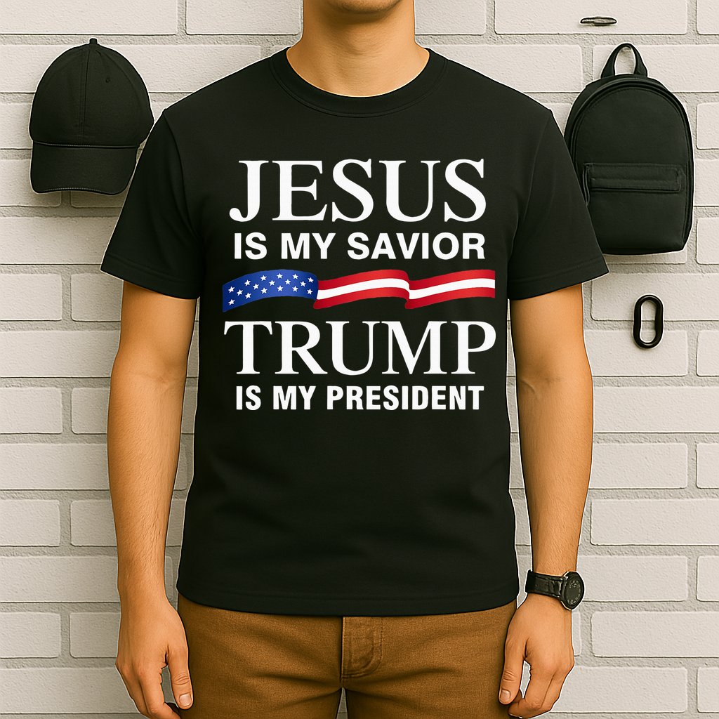 Jesus Is My Savior Trump Is My President T-Shirt