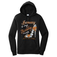 January Is My Birthday The Whole Month Diamond Women's Pullover Hoodie