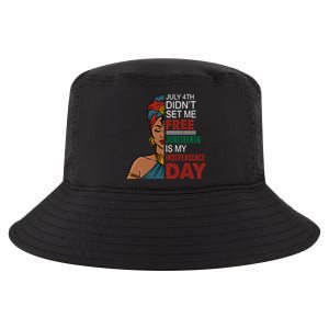 Juneteenth Is My Independence Day African Black Freedom Cool Gift Cool Comfort Performance Bucket Hat