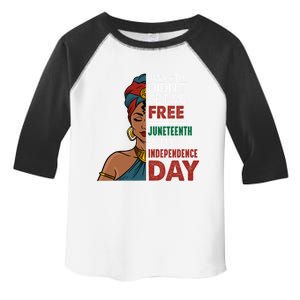 Juneteenth Is My Independence Day African Black Freedom Cool Gift Toddler Fine Jersey T-Shirt