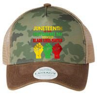 Juneteenth Is My Independence Day Free ish since 1865 Legacy Tie Dye Trucker Hat