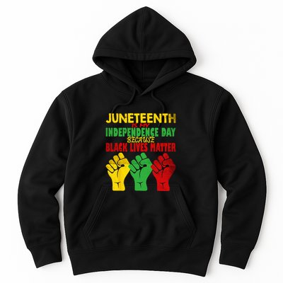 Juneteenth Is My Independence Day Free ish since 1865 Hoodie