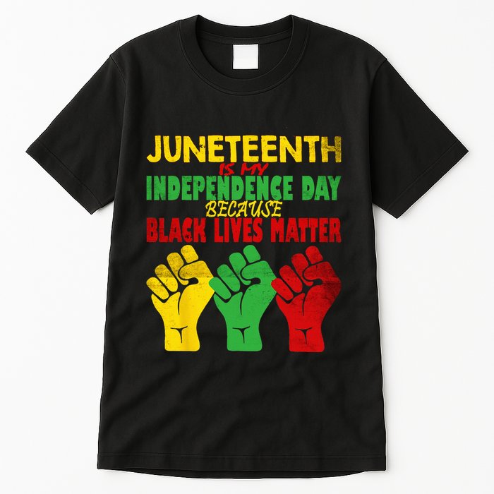 Juneteenth Is My Independence Day Free ish since 1865 Tall T-Shirt
