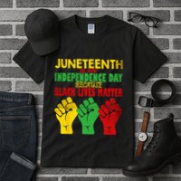 Juneteenth Is My Independence Day Free ish since 1865 Tall T-Shirt
