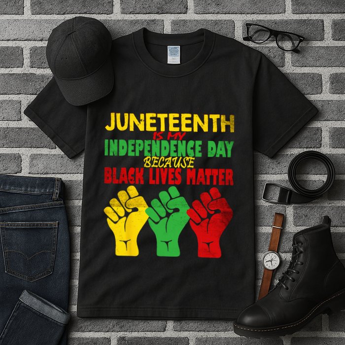 Juneteenth Is My Independence Day Free ish since 1865 Tall T-Shirt