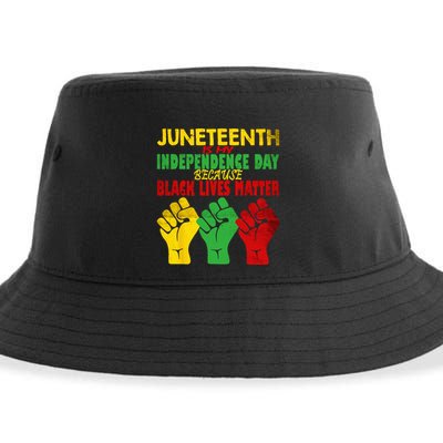 Juneteenth Is My Independence Day Free ish since 1865 Sustainable Bucket Hat