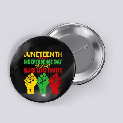 Juneteenth Is My Independence Day Free ish since 1865 Button
