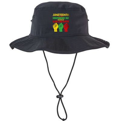 Juneteenth Is My Independence Day Free ish since 1865 Bucket Hat
