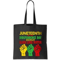 Juneteenth Is My Independence Day Free ish since 1865 Bag