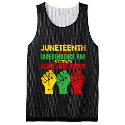 Juneteenth Is My Independence Day Free ish since 1865 Mesh Reversible Basketball Jersey Tank