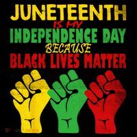 Juneteenth Is My Independence Day Free ish since 1865 Magnet