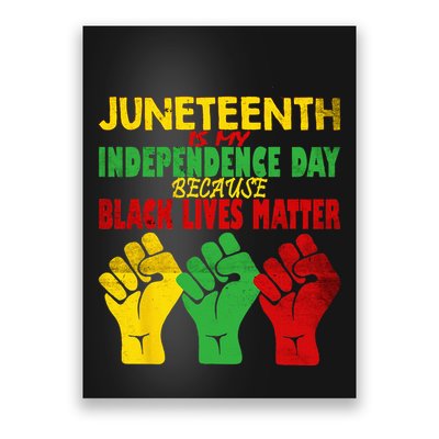 Juneteenth Is My Independence Day Free ish since 1865 Poster