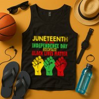 Juneteenth Is My Independence Day Free ish since 1865 Tank Top
