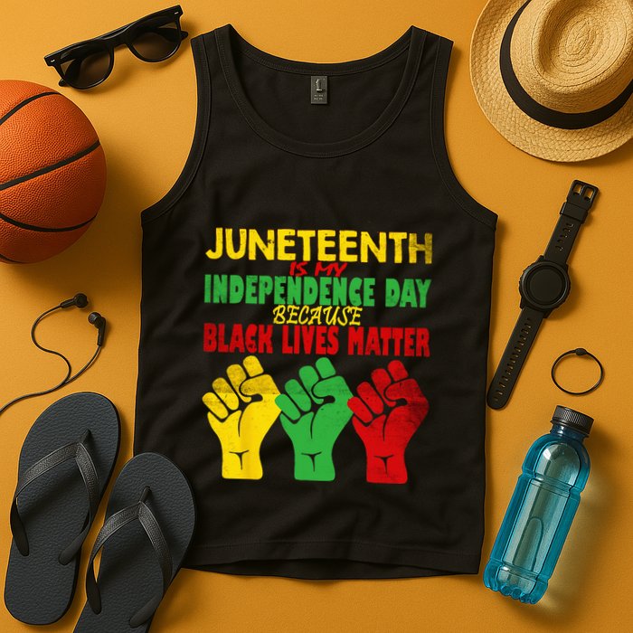 Juneteenth Is My Independence Day Free ish since 1865 Tank Top