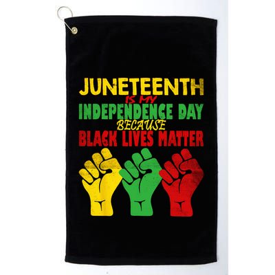 Juneteenth Is My Independence Day Free ish since 1865 Golf Towel