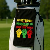 Juneteenth Is My Independence Day Free ish since 1865 Golf Towel