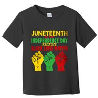 Juneteenth Is My Independence Day Free ish since 1865 Toddler T-Shirt