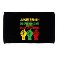 Juneteenth Is My Independence Day Free ish since 1865 Microfiber Hand Towel
