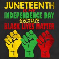 Juneteenth Is My Independence Day Free ish since 1865 Microfiber Hand Towel