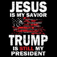 Jesus Is My Savior Trump Is Still My President Impact Tech Backpack