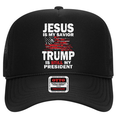 Jesus Is My Savior Trump Is Still My President Hat