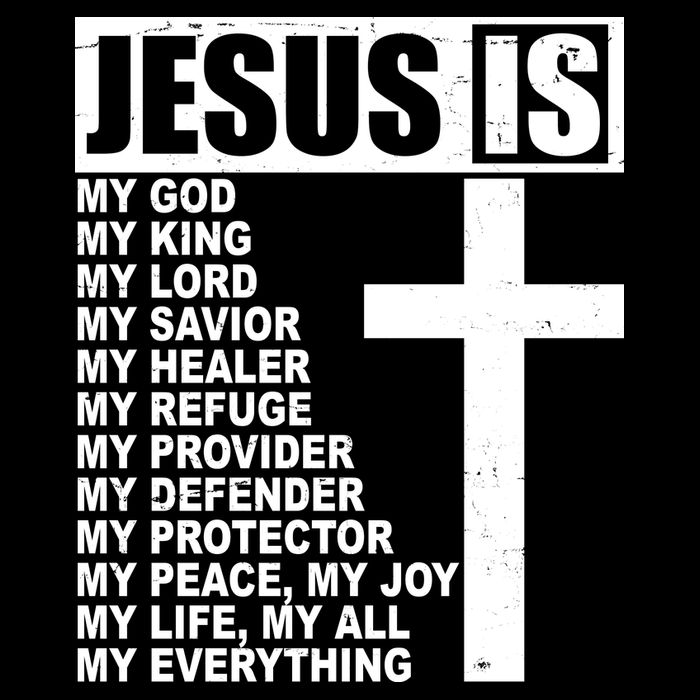 Jesus Is My Everything Christianity Cross 16 in Basic Backpack
