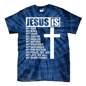 Jesus Is My Everything Christianity Cross Tie-Dye T-Shirt