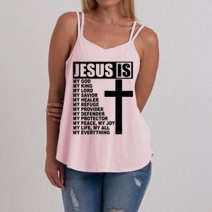 Jesus Is My Everything Christianity Cross Women's Strappy Tank